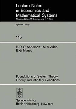 portada foundations of system theory: finitary and infinitary conditions
