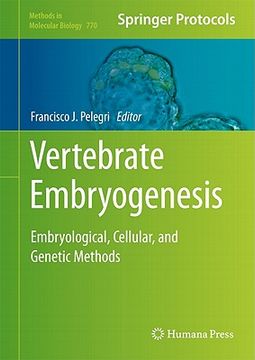 portada vertebrate embryogenesis (en Inglés)