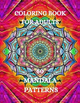 portada Mandala Coloring Book: Stress Relieving Coloring Book, Coloring Book for Grown-Ups (en Inglés)