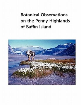 portada botanical observations on the penny highlands of baffin island (in English)