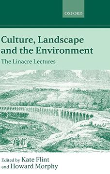 portada Culture, Landscape, and the Environment: The Linacre Lectures 1997 (in English)