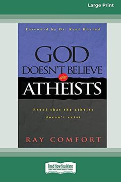 portada God Doesn'T Believe in Atheists [Standard Large Print 16 pt Edition] (en Inglés)