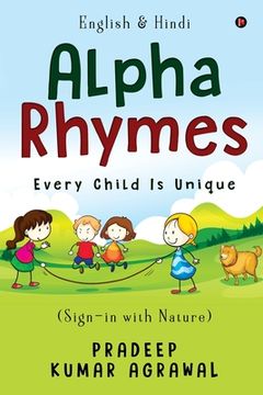 portada English & Hindi Alpha Rhymes: ( Sign-in with Nature) (en Inglés)