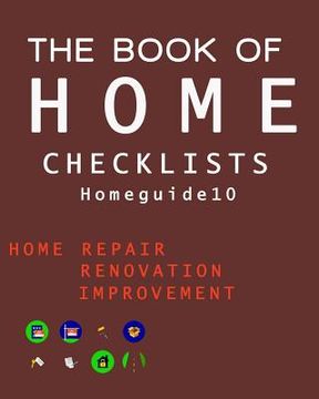 portada The Book of HOME CHECKLISTS: The complete Checklists guide to Home (in English)