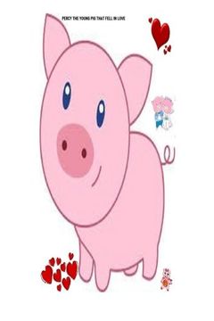 portada Percy the young pig that fell in love: Love