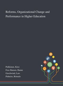 portada Reforms, Organizational Change and Performance in Higher Education (en Inglés)