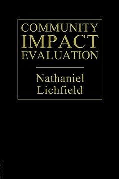 portada community impact evaluation: principles and practice (en Inglés)