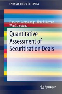 portada quantitative assessment of securisation deals (en Inglés)