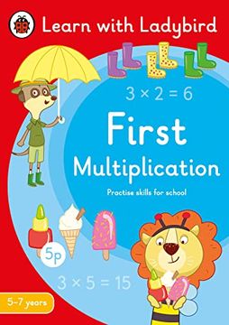 portada First Multiplication: A Learn With Ladybird Activity Book 5-7 Years: Ideal for Home Learning (Ks1) 