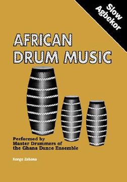 portada african drum music- slow agbekor (en Inglés)