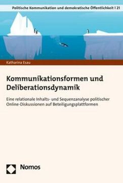 portada Kommunikationsformen und Deliberationsdynamik (in German)
