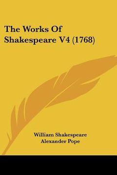 portada the works of shakespeare v4 (1768)