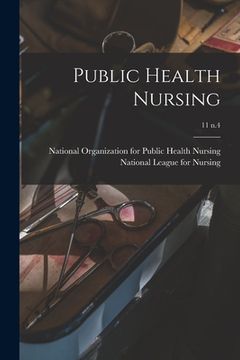 portada Public Health Nursing; 11 n.4 (in English)