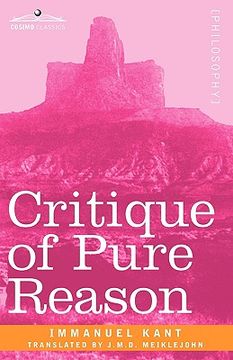 portada critique of pure reason