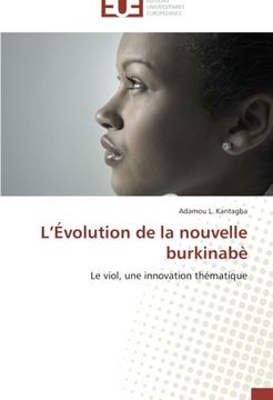 portada L'Évolution de la nouvelle burkinabè