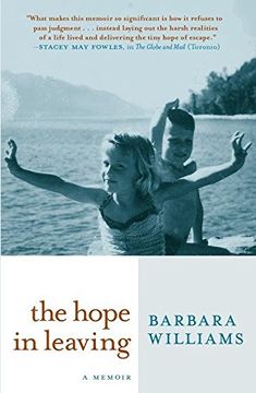 portada The Hope in Leaving: A Memoir (en Inglés)
