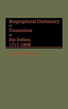 portada Biographical Dictionary of Councilors of the Indies (en Inglés)