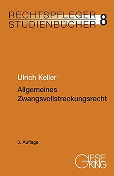 portada Allgemeines Zwangsvollstreckungsrecht (Rechtspfleger-Studienbücher) (en Alemán)