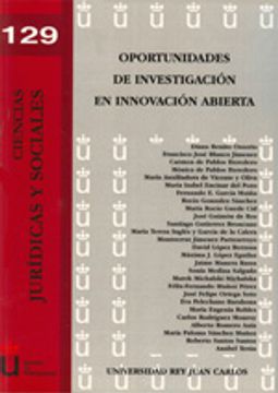 portada Oportunidades de investigación en innovación abierta (Colección Ciencias Jurídicas y Sociales)