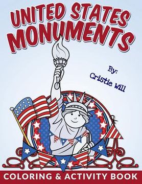 portada United States Monuments: Coloring & Activity Book (in English)