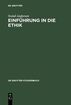 portada Einfuhrung in Die Ethik: Erweiterte Auflage (de Gruyter Studienbuch) (German Edition)