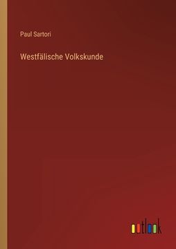 portada Westfälische Volkskunde (en Alemán)