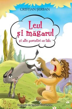 portada Leul si magarul: si alte povestiri cu talc (Romanian Edition) (in Romanche)