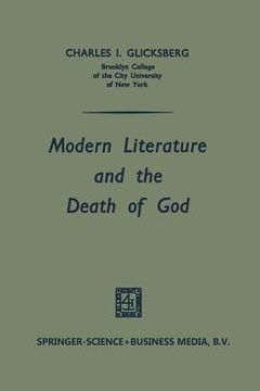 portada Modern Literature and the Death of God (en Inglés)