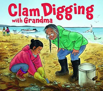 portada Clam Digging With Grandma (English) (Nunavummi) (en Inglés)