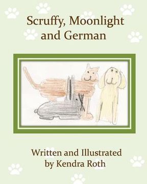 portada scruffy, moonlight, and german (en Inglés)