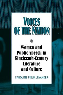 portada Voices of the Nation: Women and Public Speech in Nineteenth-Century American Literature and Culture (Cambridge Studies in American Literature and Culture) (en Inglés)