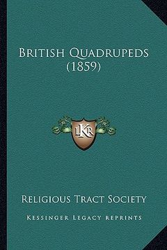 portada british quadrupeds (1859) (en Inglés)