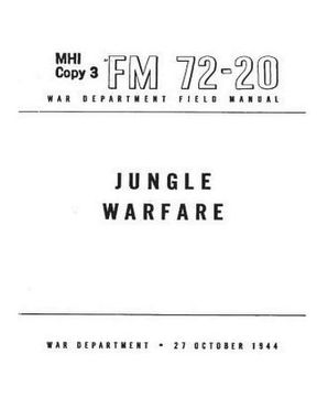 portada FM 72-20 Jungle Warfare(1944) by United States. War Department. General Staff