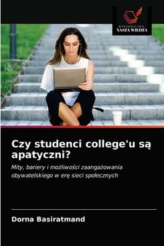 portada Czy studenci college'u są apatyczni? (in Polaco)