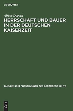 portada Herrschaft und Bauer in der Deutschen Kaiserzeit 