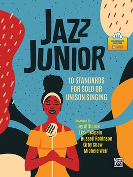 portada Jazz Junior: 10 Standards for Solo or Unison Singing, Book & Online PDF (en Inglés)