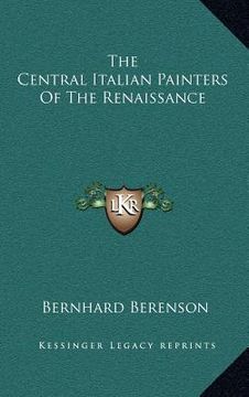 portada the central italian painters of the renaissance (en Inglés)