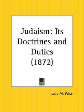 portada judaism: its doctrines and duties (en Inglés)