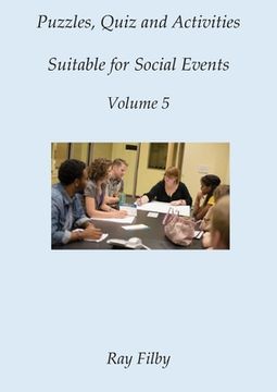 portada Puzzles, Quiz and Activities suitable for Social Events Volume 5 (en Inglés)