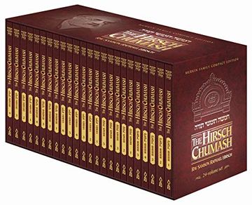 portada Hirsch Chumash,Compact Edition, 24 Volumes