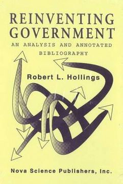 portada reinventing government: an analysis and annotated bibliography (en Inglés)