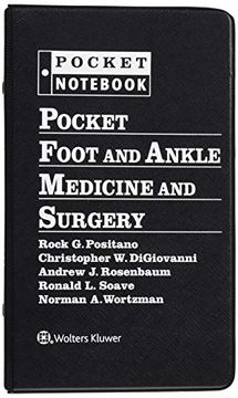 portada Pocket Foot and Ankle Medicine and Surgery (Pocket Not Series) (en Inglés)