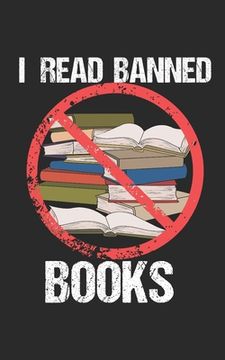 portada I Read Banned Books: Notebook, 120 pages, 5x8", quad paper (en Inglés)