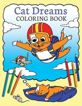 portada Cat Dreams Coloring Book (en Inglés)