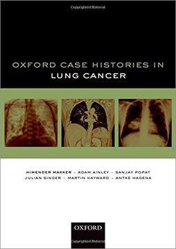 portada Oxford Case Histories in Lung Cancer (en Inglés)