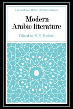portada Modern Arabic Literature Hardback (The Cambridge History of Arabic Literature) (in English)