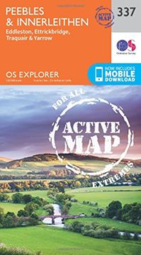 portada Peebles and Innerleithen 1 : 25 000 (OS Explorer Active Map)