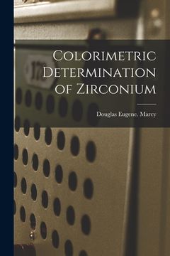 portada Colorimetric Determination of Zirconium (in English)