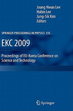 portada ekc 2009 proceedings of eu-korea conference on science and technology (en Inglés)