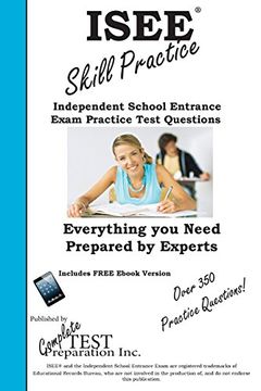 portada ISEE Skill Practice!: Practice Test Questions for the Independent School Entrance Exam
